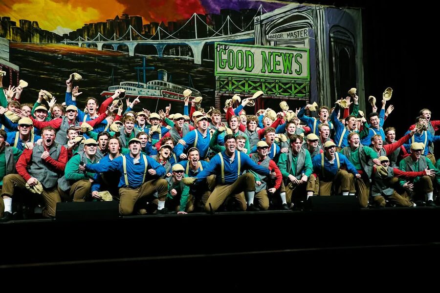 Phi Kappa Chi All-University Sing act
