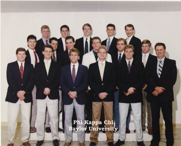 The 1988 charter class of Phi Kappa Chi